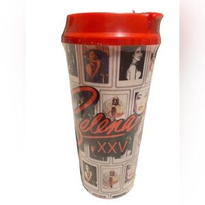 Selena Quintanilla 25th Anniversary Stripes Cup Tumbler 2020 Limited Edi…